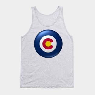 Captain Colorado Shield Tank Top